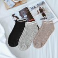 thumbnail image 6 of 6 Pairs Non Slip Hospital Socks for Women Fluffy Fuzzy Slipper Socks with Grips, 6 of 6