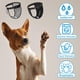 thumbnail image 4 of Paquete de 2 pantalones para perros, pañales para perros con 6 compresas, pantalones protectores ajustables para perras en celo y menstruación (M - Negro y Gris), 4 of 5