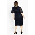 thumbnail image 2 of Avenue Women's Plus Size Julia Plisse Dress, 2 of 2