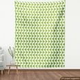 thumbnail image 4 of Ambesonne Fruits Fabric by the Yard Upholstery, Repeating Juicy Apples Art, 10 Yards, Lime Green and Green, 4 of 5