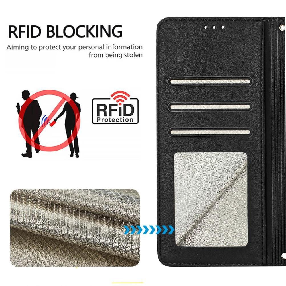 Flip case for GANGXUN Boost Summit 5G 2024 Wallet Case with Kickstand, Card Slots, RFID Block, Cat Design