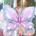 thumbnail image 3 of Miangastore 5Pcs Butterfly Foil Balloons Inflatable Balloons Butterfly Theme Birthday Party Decoration, 3 of 9