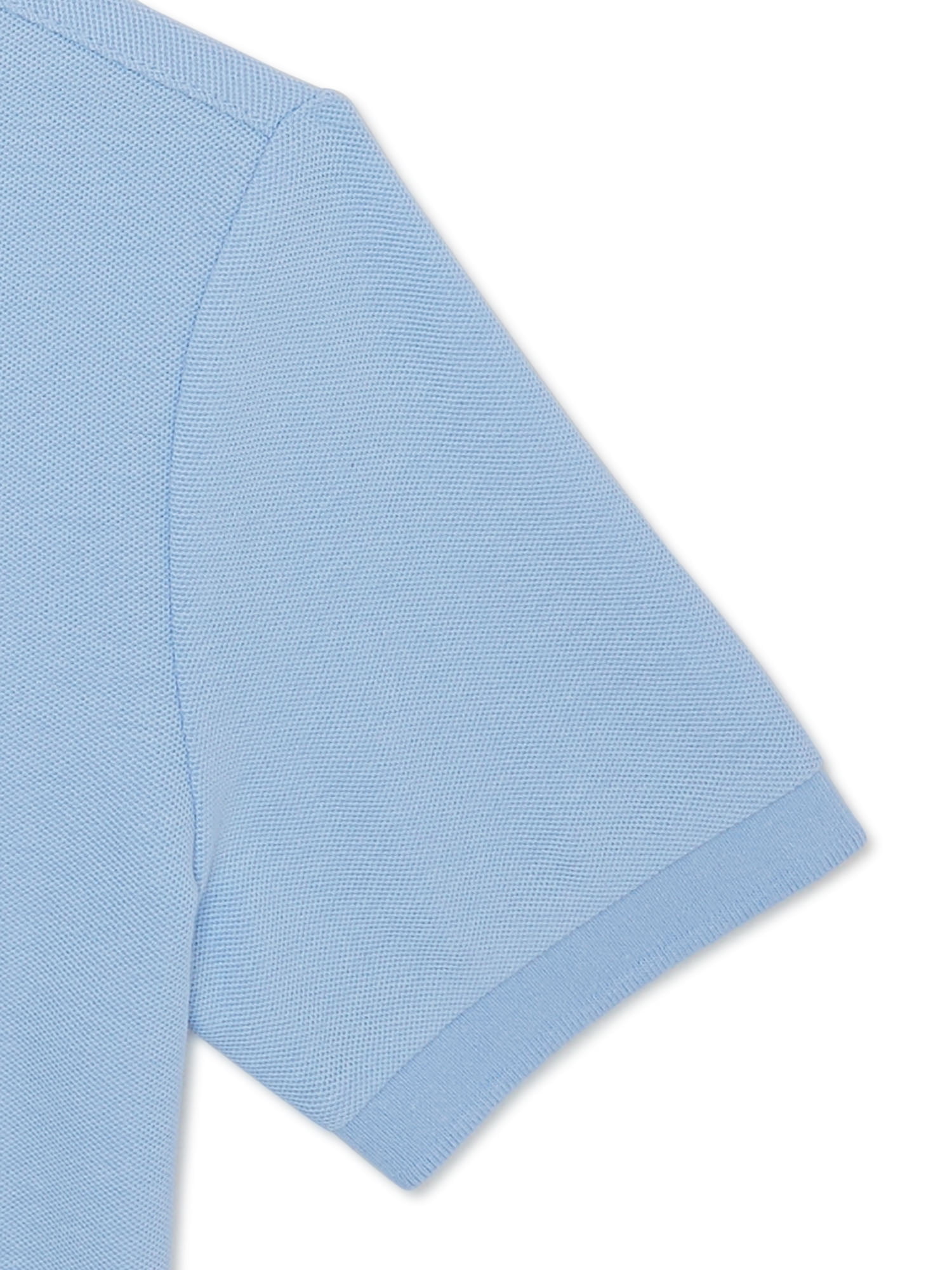 Wonder Nation Boys School Uniform Pique Polo Shirts with Short Sleeves, 4-Pack, Sizes 4-18