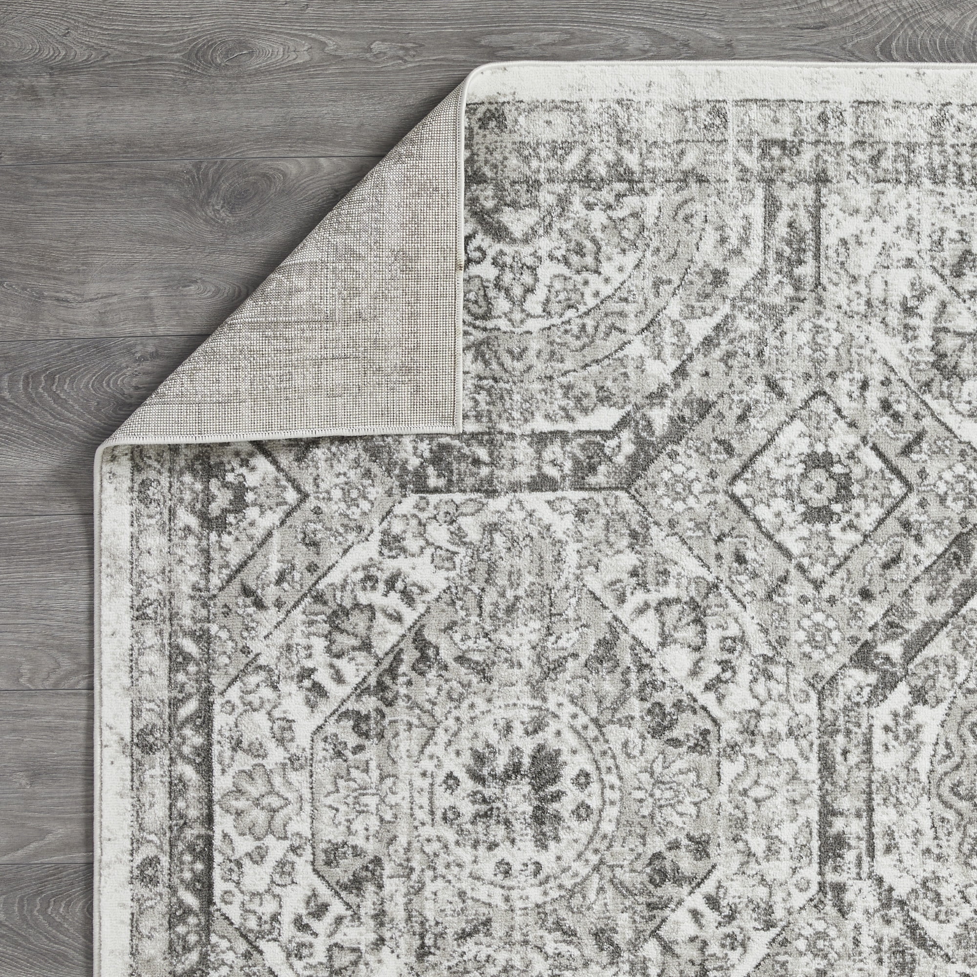 Loomaknoti Rhane Alvezi 6' x 9' Gray Oriental Indoor Area Rug