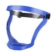 thumbnail image 3 of yuksok Face Shield Portable Full Face Active Shield for Sanding Woodworking Weeding Blue frame, 3 of 9