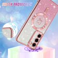 thumbnail image 3 of Funda de teléfono Bonoma compatible con Samsung Galaxy S23 Plus, 3 of 6