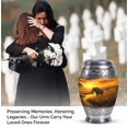thumbnail image 4 of Yatskia Sunset Safari Elephant Urn For Ashes Adult Male & Female, Mini Urns For Human Ashes Keepsake, (Monar 3 Inch, Pack of 2), 4 of 8