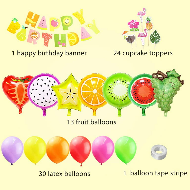 Birthday Party Decorations Happy Birthday Balloon Banner - Temu