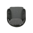 thumbnail image 5 of Tia Outdoor Wicker Club Chairs with Cushions, Set of 2, Gray and Dark Gray, 5 of 7