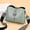 Green, variant on Women's Soft Washed Leather Shoulder Bag, Multi Zip Crossbody Purse, Spacious Large Capacity Handbag for Daily Use, Travel, Work, and Shopping, Fashionable Tote with Multiple Compartments