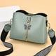 thumbnail image 1 of Mujer Bolso de Cuero Sintético, Shoulder Bag con Cremalleras, Grande Capacidad, Para Viaje y Compras, Resistente, Impermeable, Organizador, Portátil, con Correa Ajustable, Cuero Sintético,, 1 of 9
