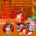 thumbnail image 1 of Xihbxyly Inflable Navideño para Exteriores, Bolas Navideñas de Pvc, Diseño Resistente a La Intemperie, Decoración Navideña para Jardín, Porche, 60 Cm de Diámetro, Control Remoto Incluido., 1 of 7