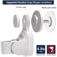 thumbnail image 2 of QUETO Support de douche à ventouse sans perçage, support de douche à ventouse, support de douche mural à ventouse pour salle de bain, support de douche, 2 of 6