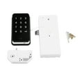 thumbnail image 2 of Password Security Coded Lock, Durable Safe Digit Combination Cam Lock Zinc Alloy Convenient  Password Security Coded Lock Ideal for Cabinets Durable Safe, 2 of 8