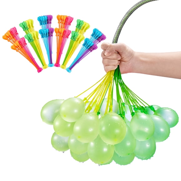 Original Bunch O Balloons Tropical Party 400+ Rapid-Filling Self-Sealing Water Balloons (12 Pack) by ZURU Water Balloon for the Whole Family, Kids, Teens and Adults