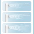 thumbnail image 4 of Ventilador Refrigeración Aire Eléctrico Mano Recargable 3 Velocidades para Viajes Al Libre, 4 of 9