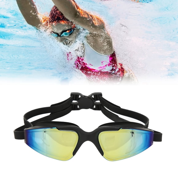 Gafas De Natación, A Prueba De Niebla, Correa Trasera Ajustable, Gafas De Natación, Resistente A Caídas, Marco De Silicona Impermeable HD Para Niños Para Bucear Al Aire