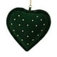 thumbnail image 4 of Adorno navideño, decoración navideña, colgante decorativo multifuncional creativo de terciopelo Corazón verde, 4 of 6
