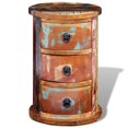 thumbnail image 3 of vidaXL Reclaimed Cabinet with 3 Drawers Solid Wood, 3 of 5
