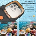 thumbnail image 3 of Dteck Universal Underwater Waterproof Diving Snorkeling Phone Case for iPhone 16 Pro Max/15/14/13/12/11 Samsung Galaxy S25/S24/S23/S22/S21 Underwater Touchscreen Photo Video Housing,Black, 3 of 8