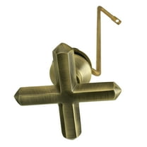 Kingston Brass KTCHXS3 French Country Side Mount Toilet Tank Lever in Antique Brass