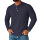 thumbnail image 1 of Ceisia Men's Casual Sport Tight Gift High Elastic Round Neck Fitness Long Sleeve Athletic T Shirt, 1 of 2