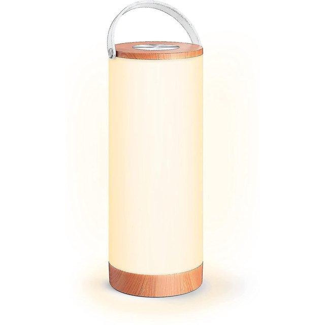 Lámpara de mesa, lámpara de mesa LED recargable para el hogar y el exterior, sensible al tacto