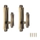 thumbnail image 2 of 2x cortina de ventana Tieback Holdback Tie Back Percha para ropa Soporte para cortinas Decoración Bronce Zulema Hojas de espalda de corbatas de cortina, 2 of 8