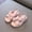 Pink, variant on Herrnalise Toddler Shoes Baby Girls Cute Fashion Solid Color Bow Non-slip Soft Sole Beach Sandals