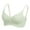 Light Green, variant on Wireless Bra for Women Full Coverage V Neck Push Up No Underwire Support Comfortable Everyday Bras (Black, L)