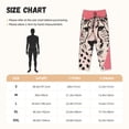 thumbnail image 4 of Bixox Women's Pink Cheetah Art Patterned Pajama Pants Loungewear, 4 of 5