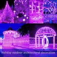 thumbnail image 5 of Luces de cadena DAYLIGHTIR 200 LED 20m Solares de color rosa, 5 of 5