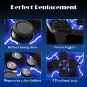 Wireless Controller Compatible with P4/P4 Slim/P4 Pro/Windows PC, Blue