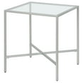 thumbnail image 4 of Evelyn&Zoe Industrial 20" Wide Powder Coated Silver Side Table, 4 of 8