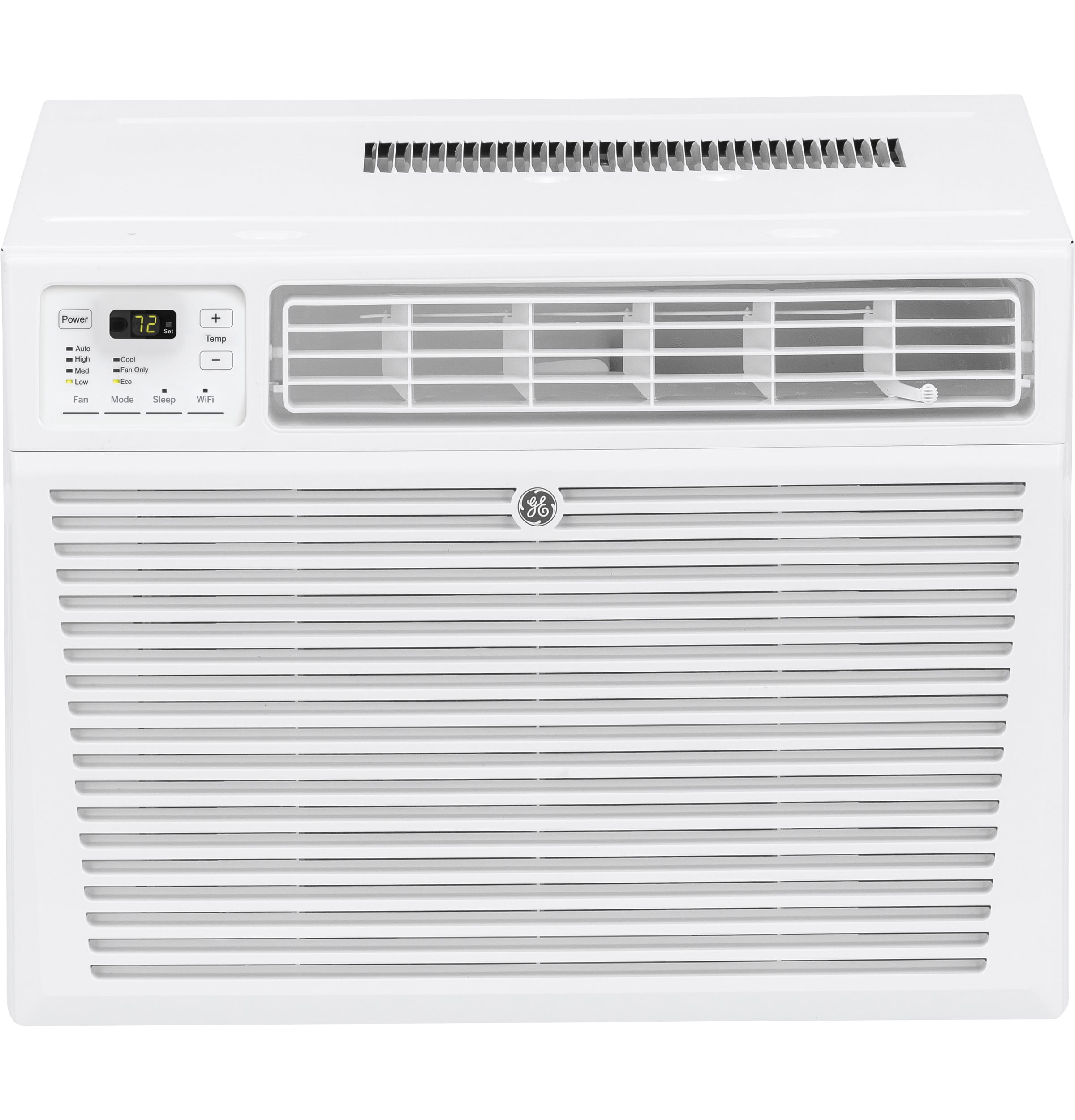 Ge 10 000 Btu 115 Volt Smart Window Air Conditioner With Remote Aeg10az White Walmart Com Walmart Com