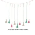 thumbnail image 2 of CTIRCHIU 1 Set Boho Wall Decor Wood Photo Display Board With Clips For Homeowners, 2 of 8