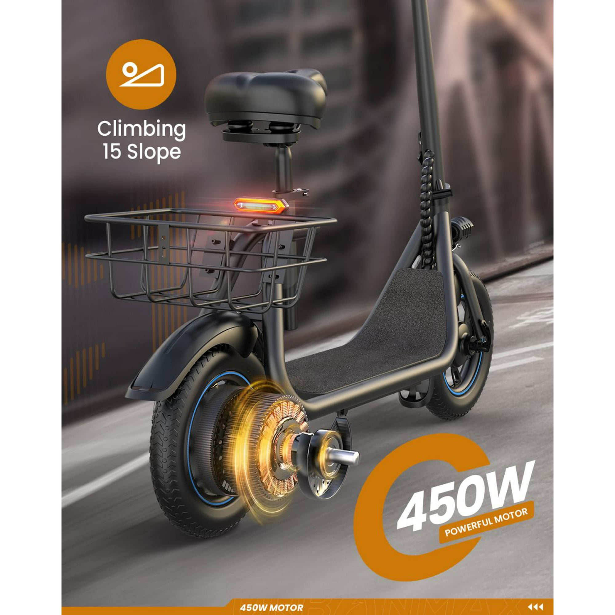 Adultes Trottinette Electrique Pliable 350W - Moyen de transport - pour