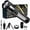 Black, variant on Rechargeable LED Flashlight,250,000 High Lumens, USB-C Fast Charging, 9 Light Modes, Zoomable Waterproof Flashlight for Camping, Hiking, Emergency Use