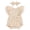 Apricot, variant on Zehjuhan Infants Baby Girl Ruffle Bubble Romper One-Piece Shorts Jumpsuit with Mesh Butterfly Sleeves Summer Outfit Apricot,12-18M