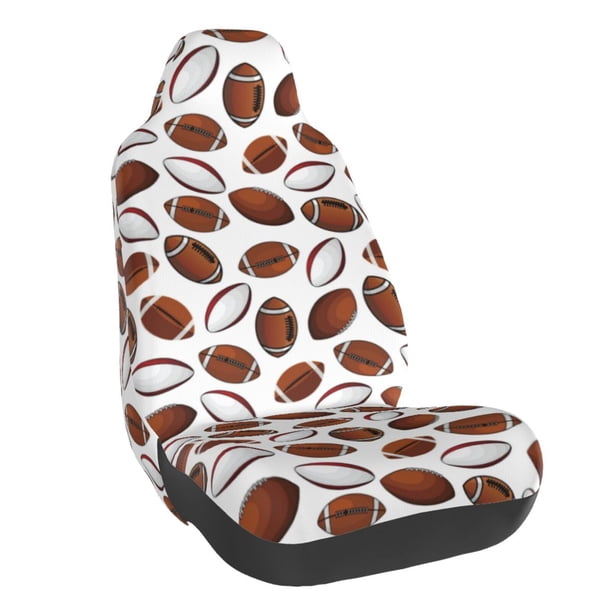 Fotbe Football Funda para Asiento de Auto con Estampado – Impermeable y Antisudor – Ajuste Universal, Lavable a Máquina, Antideslizante (1 Pieza)