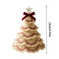 thumbnail image 3 of SgJHXb Hand Crocheted And Baseball Themed Desktop Ornament For Sports Fans, 3 of 4