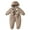 Brown, variant on Toddler Snowsuit Baby Boys Girls One Piece Winter Outfit Infant Ski Suit(Brown,18-24M)