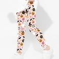 thumbnail image 5 of Jinhomg Halloween Printed Leggings for Girls High Stretch Tights Athletic Dance Leggings Pants Toddlers Outdoor Sports Trousers Multicolor (3-8 Years), 5 of 5
