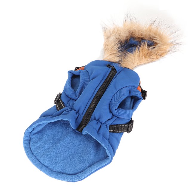 Sudadera con Capucha para Perro de Invierno Chaqueta Cálida para Perro Abrigo Acolchado Reflectante con Correas Ajustables para Clima Frío ANGGREK Otros