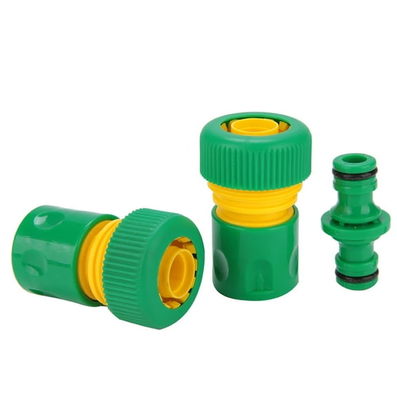 Fugacal 3Pcs 3/4 Hose Quick Connector Adapter for Home Garden Hose Repairing Tool, Garden Hose Connector, Hose Repair Connector