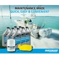 thumbnail image 2 of Quicksilver 25W-40 Oil Change Kit for 200-400hp 4-Stroke Mercury L6 Verado Outboard Engines, 2 of 2