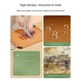 thumbnail image 3 of Cutting Board for Kitchen- Natural Wood Fiber Composite, Dishwasher Safe, Eco-Friendly, Juice Grooves, Non-Slip Feet B, 3 of 5