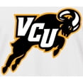 thumbnail image 2 of Women's White VCU Rams Secondary Logo T-Shirt, 2 of 2