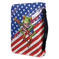 thumbnail image 3 of HELLHERO Frog Guitar Design Bible Covers Lightweight for Church Christian Prayer Bible Study, PU Leather Protective Church Bible Bag, 3 of 12