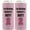 Kicking - SlimCan, variant on Breast Cancer Awareness I'm Kicking Cancer's Butt 2-Pack Ultra Slim Can Thermocoolers